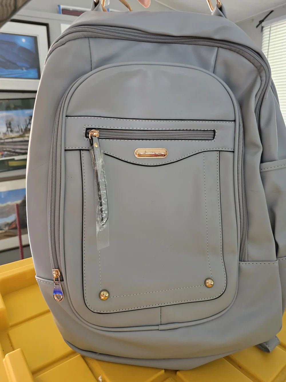 Montana West Light Blue Women's Backpack Tote - Convertible 2-in-1 Carry